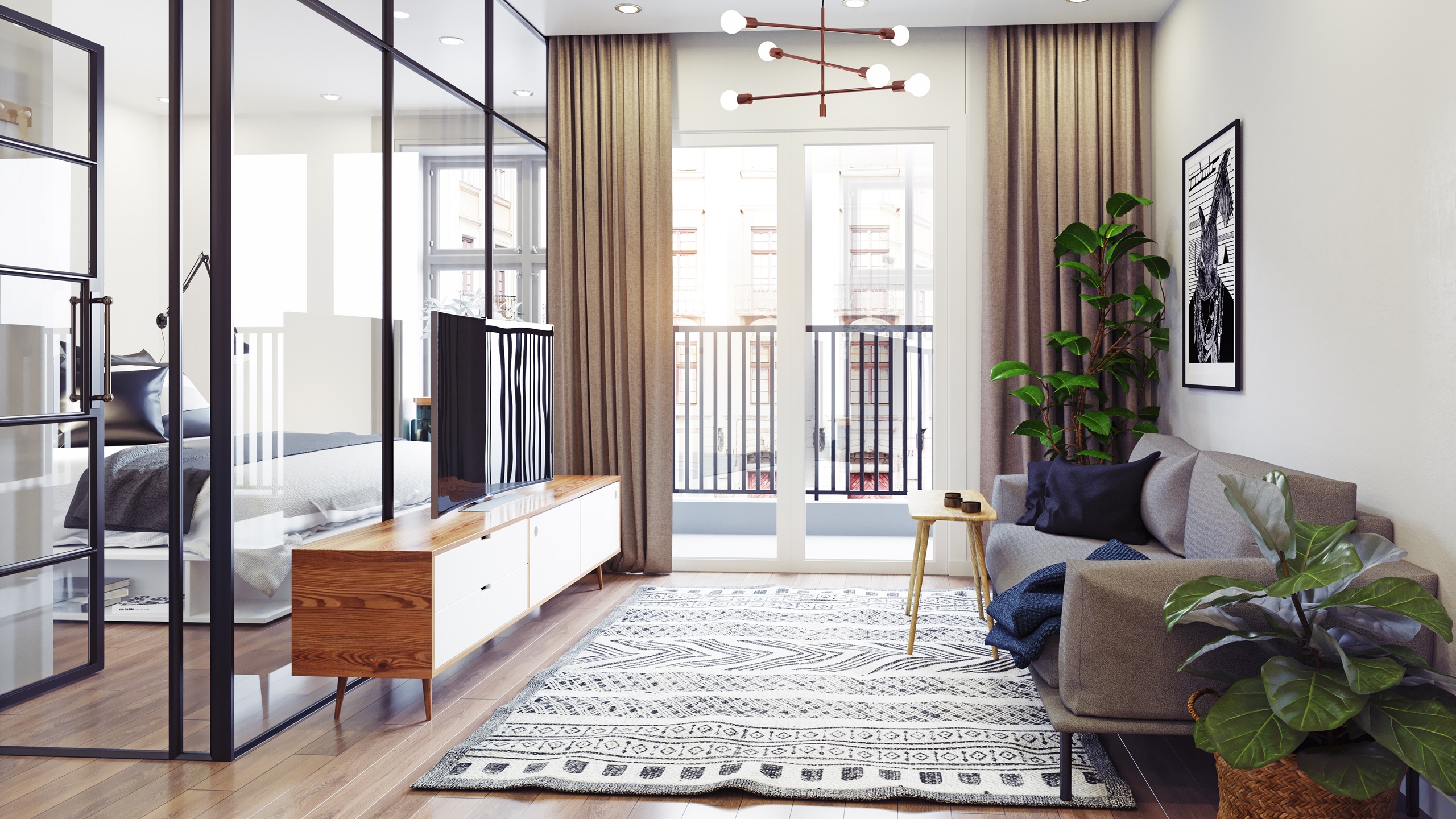 Фото 30 — Дизайн интерьера для маленьких квартир